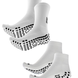 2x Gripsocke Short | 2x Mid | Weiß