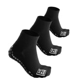 3x Gripsock Short | Black
