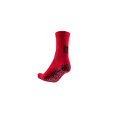 1x Gripsocke Mid | Rot